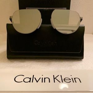 calvin klein ck8055s foldable sunglasses
